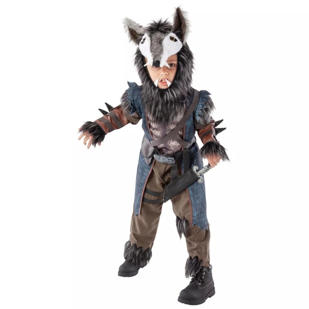 Dark Forest Werewolf kids Halloween Costumes